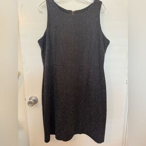 Old Navy Black Sheath Midi Dress